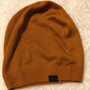 Mustard Yellow G-Star Raw Beanie